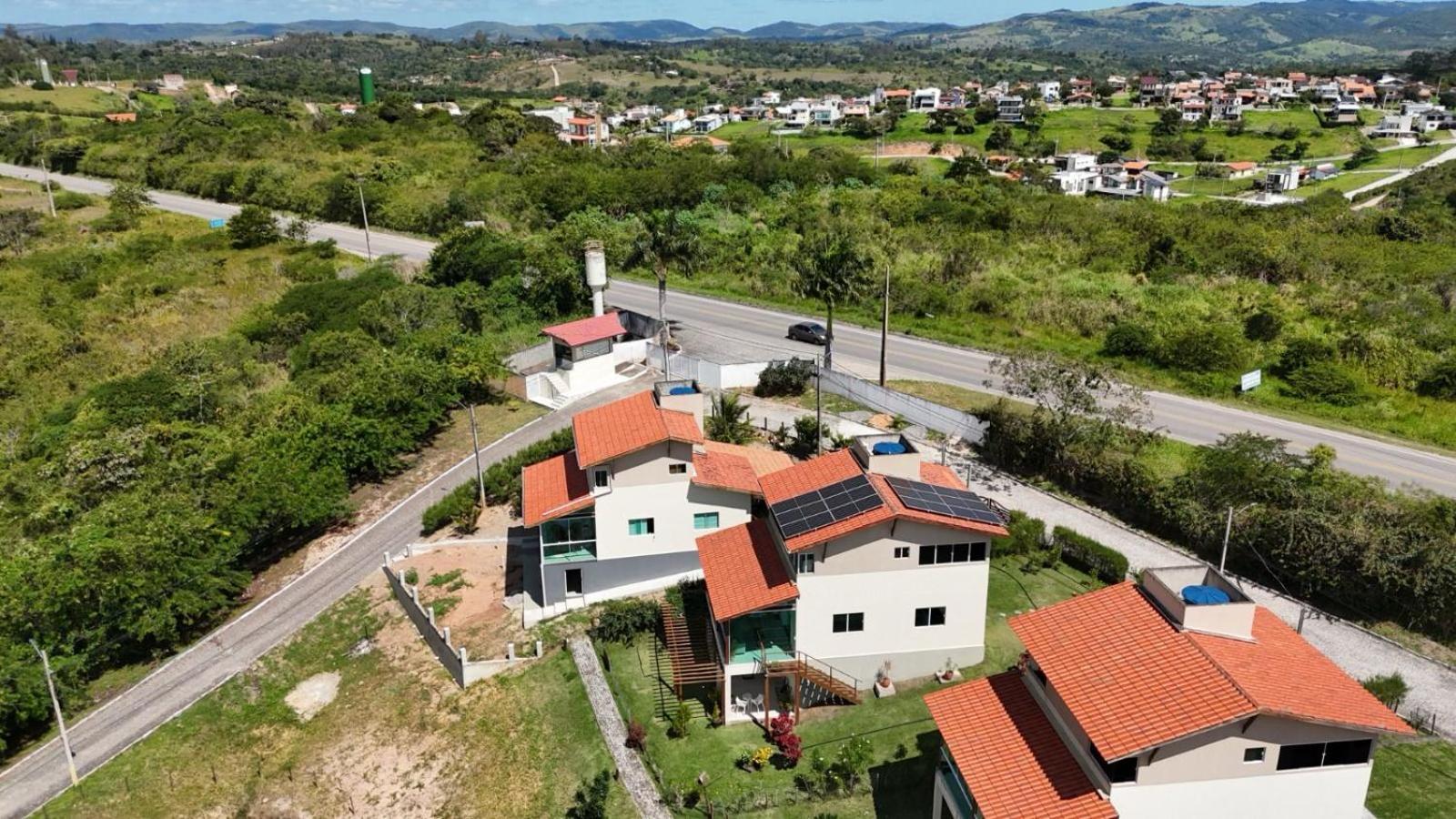 Casa Totalmente Equipada Ampla E Confortavel Em Condominio - Cha Grande-Pe Exterior photo
